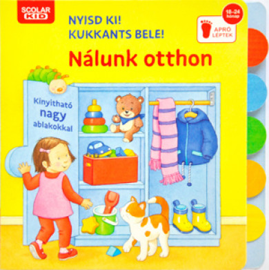 Könyv Nyisd ki! Kukkants bele! - Nálunk otthon (Klara Tünner)
