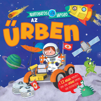 Könyv Nyitogatós lapozó - Az űrben