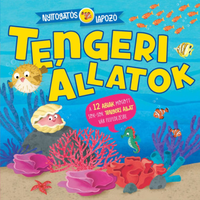 Könyv Nyitogatós lapozó - Tengeri állatok