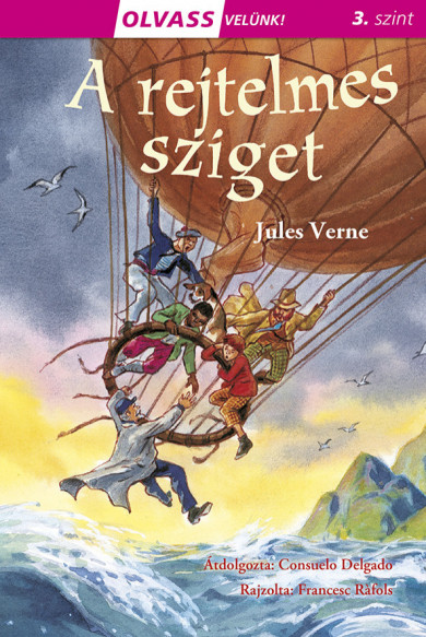 Könyv Olvass velünk! (3) - A rejtelmes sziget (Jules Verne)