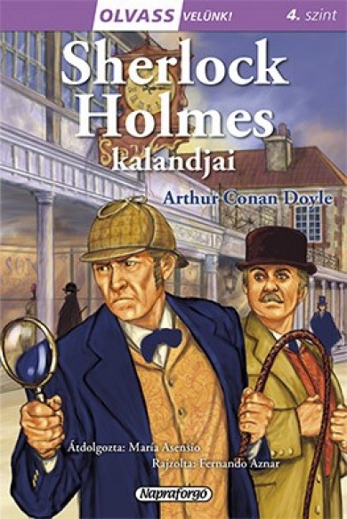 Könyv Olvass velünk! (4) - Sherlock Holmes kalandjai (Sir Arthur Conan Doyle