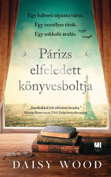 Könyv Párizs elfeledett könyvesboltja (Daisy Wood)
