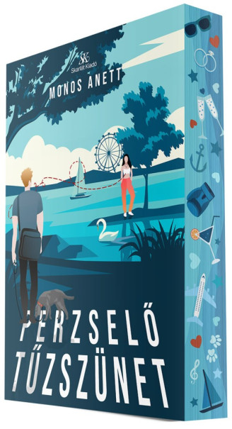 Könyv Perzselő tűzszünet - Gyűlöllek szeretni 2. (élfestett) (Monos Anett)