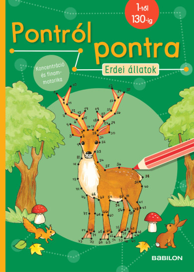 Könyv Pontról Pontra - Erdei állatok (Corina Beurenmeister)