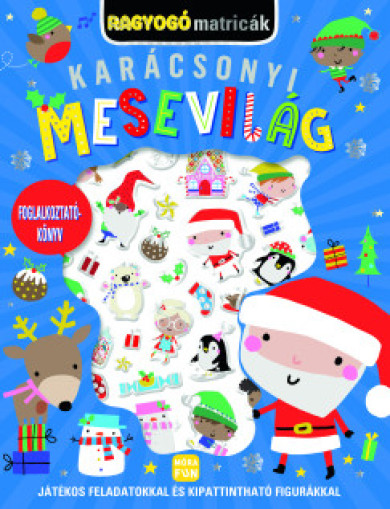Könyv Ragyogó matricák - Karácsonyi mesevilág