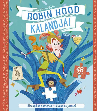 Könyv Robin Hood kalandjai - könyv és kirakó