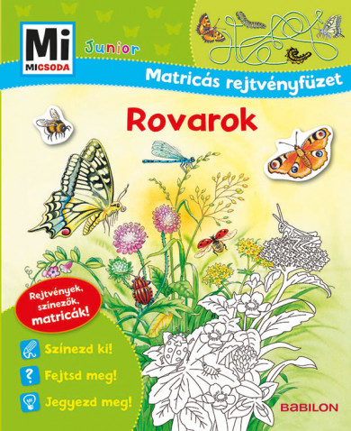 Könyv Rovarok - Mi MICSODA Junior Matricás rejtvényfüzet (Tatjana Marti)