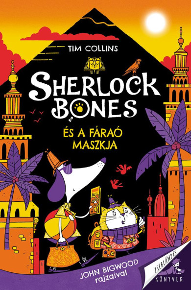 Könyv Sherlock Bones és a fáraó maszkja (Tim Collins)