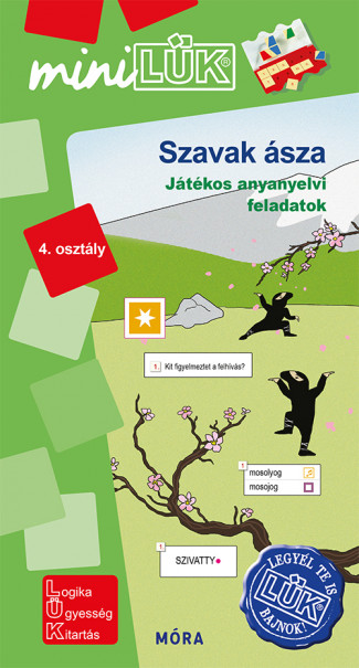 Könyv Szavak ásza - Játékos anyanyelvi feladatok 4. osztály - MiniLük