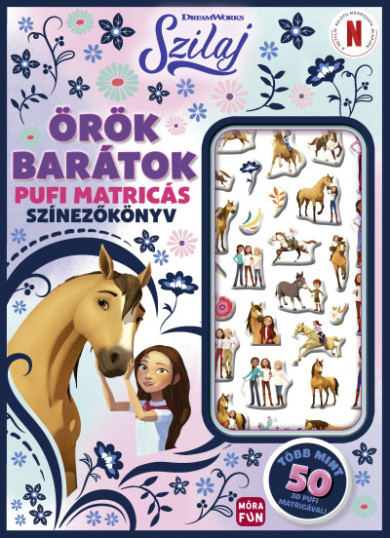 Könyv Szilaj - Örök barátok - Pufi matricás színezőkönyv