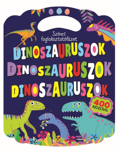 Könyv Színes foglalkoztatófüzet dinoszauruszokkal