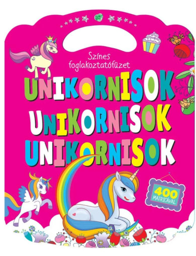 Könyv Színes foglalkoztatófüzet unikornisokkal