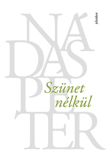 Könyv Szünet nélkül (Nádas Péter)