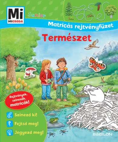 Könyv Természet - Mi Micsoda Junior Matricás rejtvényfüzet (Tatjana Marti)