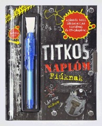 Könyv Titkos naplóm - Fiúknak