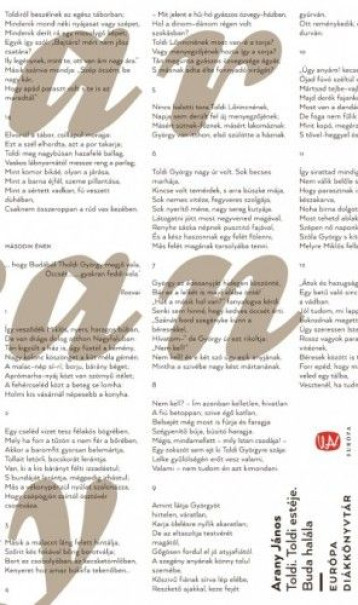 Könyv Toldi - Toldi estéje - Buda halála (Arany János)