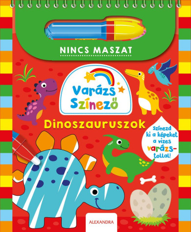 Könyv Varázs színező Dinoszauruszok