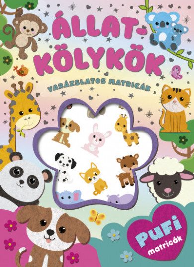 Könyv Varázslatos matricák - Állatkölykök