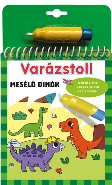 Könyv Varázstoll - Mesélő dinók