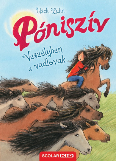 Könyv Veszélyben a vadlovak - Póniszív 19. (Usch Luhn)