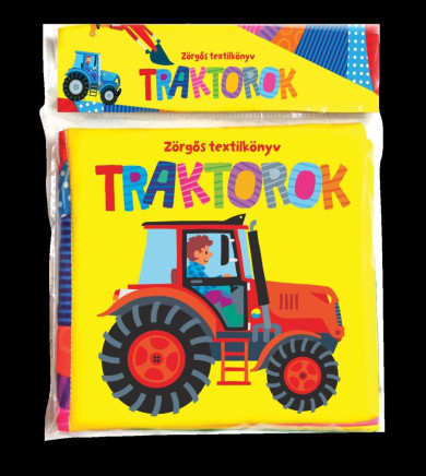 Könyv Zörgős textilkönyv - Traktorok