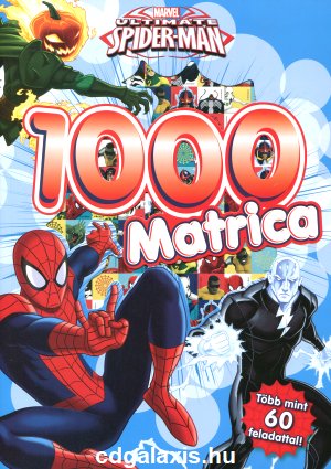 Könyv Pókember - 1000 matricás foglalkoztató