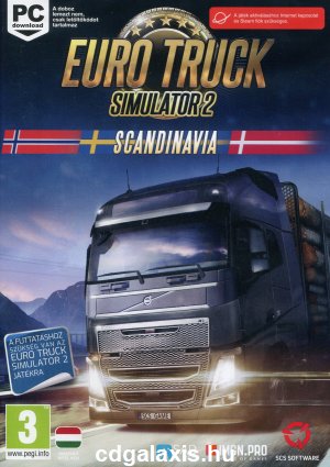 PC játék Euro Truck Simulator 2 kiegészítő: Scandinavia borítókép