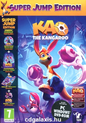 PC játék Kao the Kangaroo Super Jump Edition borítókép