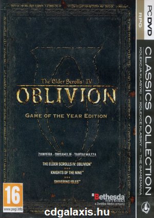 PC játék Elder Scrolls 4 Oblivion Game of the Year Edition
