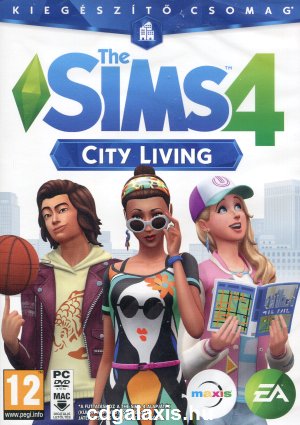 PC játék The Sims 4 kiegészítő: City Living