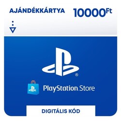 Digitális vásárlás (PS4) PSN Playstation Network Egyenlegfeltöltés 10000Ft LETÖLTŐKÓD