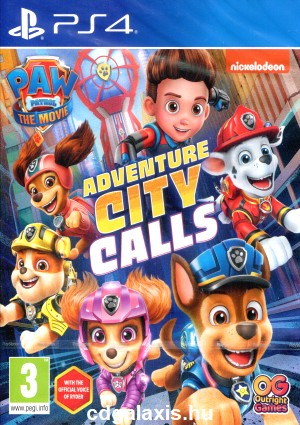 Playstation 4 Paw Patrol The Movie Adventure City Calls borítókép