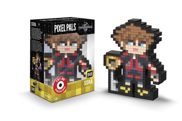 Relikviák Pixel Pals - Kingdom Hearts - Sora