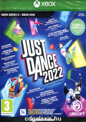 Xbox Series X, Xbox One Just Dance 2022 borítókép