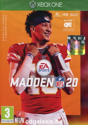 Xbox Series X, Xbox One Madden NFL 20 borítókép