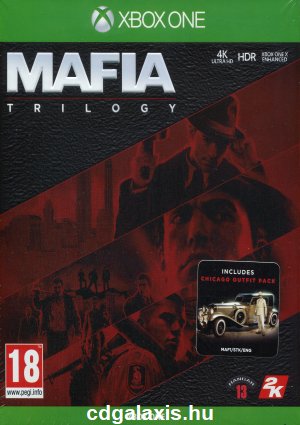 Xbox One Mafia Trilogy borítókép